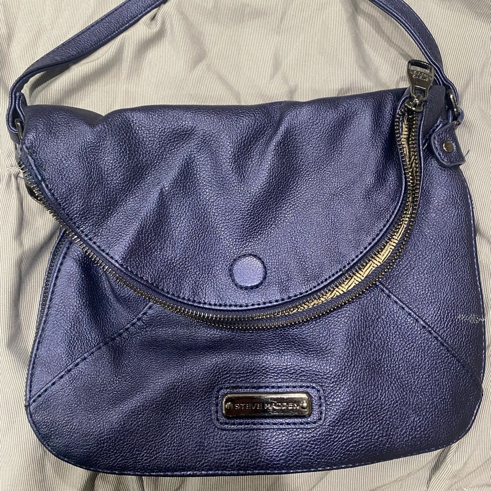 Navy & Black Steve Madden Crossbody